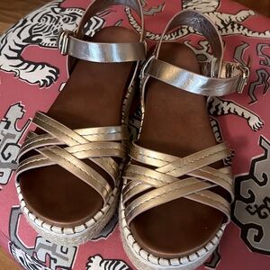 Mia Gold Virginia Sandals